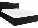 Polsterbett, schwarz, B:152cm L:210cm, Bezug Bett: wahlweise Kunstleder oder Microfaser (100% Polyester);Bonnell-Federkernmatratze: 51% Polypropylen, 39% Polyester und 10% Baumwolle;Kaltschaummatratze: 100% Polyester, Bezug abnehm- und waschbar bis 60C, WESTFALIA SCHLAFKOMFORT, Betten, Polsterbett, inkl. Bettkasten bei Ausführung mit Matratze