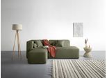 Ecksofa HOME AFFAIRE "Sundstrup L-Form", grün, B:233cm H:76,5cm T:93cm, 93% Polyester, 6% Acryl, 1% Baumwolle, Sofas, Ecksofa, Modulserie, individuelle Zusammenstellung