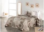 Tagesdecke OTTO HOME "Sofia", beige (beige, braun), B:280cm L:250cm, Mischgewebe, Tagesdecken, Tagesdecke, Tagesdecke in Patchwork-Design, für Kinder und Erwachsene