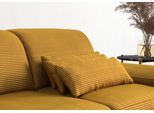 Sofakissen SIT & MORE "Cabana", gelb (mustard), B:65cm H:25cm T:10cm, 100% Polyester, Polsterauflagen, Sofakissen, wahlweise 2er- oder 3er-Nierenkissen-Set
