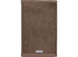 Gästehandtücher ROSS "Sinfonie", grau (taupe), B:30cm L:50cm, Frottier, Obermaterial: 100% Baumwolle, Handtücher, Gästehandtücher, in modernen Unifarben