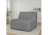 Sofa-Mittelelement OTTO HOME "Koa, Sofamodul, passend zur Serie KOA", grau, B:90cm H:73cm T:98cm, 62% Polypropylen, 32% Polyester, Polsterelemente, Sofa-Mittelelement, in Webstoff, weicher Lounge-Sitzkomfort