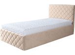 Polsterbett, beige (sand), B:170cm L:212cm, Bezug Bett: Microfaser (100% Polyester);Bonnell-Federkernmatratze: 51% Polypropylen, 39% Polyester, 10% Baumwolle;Kaltschaummatratze: 100% Polyester, Bezug abnehm- und waschbar bis 60C, WESTFALIA SCHLAFKOMFORT, Betten, Polsterbett, inkl. Bettkasten bei Ausführung mit Matratze