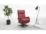 TV-Sessel SIT & MORE "Triple Seven Xtra large, bis 200kg belastbar, mit Herz-Waage Funktion", rot (feuerrot), B:86cm H:120cm T:86cm, Sessel, TV-Sessel, inkl. Kopfteil- & Drehfunktion, wahlweise mit Akku und Aufstehhilfe