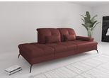 Recamiere SIT & MORE "Amica, inkl. Sitztiefenverstellung und Armteilverstellung", merlot, B:231cm H:90cm T:122cm, Sofas, Recamiere, wahlweise mit Kopfteilverstellung und Stauraum
