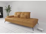 Recamiere SIT & MORE "Amica, inkl. Sitztiefenverstellung und Armteilverstellung", braun (curry), B:231cm H:90cm T:122cm, Sofas, Recamiere, wahlweise mit Kopfteilverstellung und Stauraum