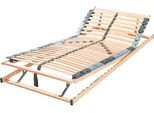 Lattenrost FAN "Dreamflex Premium XXL KF", beige (weiß, neutral), B:140cm H:8cm L:200cm, Lattenroste, Lattenrost