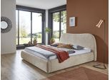 Polsterbett "Sophie", beige, B:175cm H:104cm L:223cm, ATLANTIC HOME COLLECTION, Betten, Polsterbett, mit oder ohne Stauraum, hochwertiger Bouclé-Bezug