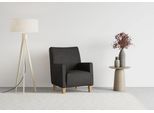 Sessel SIT & MORE "Bosse", grau (anthrazit), B:74cm H:93cm T:81cm, Sessel, Sessel, mit Federkern