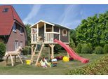 Spielturm KONIFERA "Unfug", grau, Spieltürme, KinderB:198cm H:309cm T:244cm, Holzwerkstoff, Spielturm, BxTxH: 198x244x309 cm, B:198cm H:309cm T:244cm
