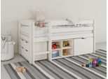 Schubkastenkommode OTTO HOME "Tide", weiß, B:70cm H:41cm T:39,5cm, Sideboards, Schubkastenkommode, Aus MDF, FSC-zertifiziert, mit 2 Schubladen