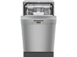 MIELE Unterbaugeschirrspüler "G 5540 SCU SL Active", Energieeffizienz: E, silber (edelstahl), B:44,8cm H:80,5cm T:57cm, Geschirrspüler, Unterbaugeschirrspüler