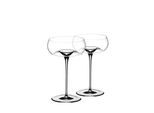 Champagnerglas ZIEHER "Weingläser Vision 250 ml 2er Set transparent", bunt (transparent), Glas, Trinkgefäße, Champagnerglas