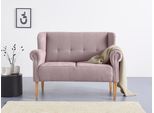 Küchensofa HOME AFFAIRE "Moro", rosa (flamingo), B:142cm H:99cm T:73cm, Microfaser in Antiklederoptik (92% Polyester, 8% Polyamid), Sofas, Küchensofa, in verschiedenen Stoffen und Farben