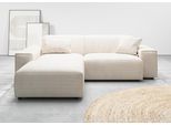 Ecksofa HOME AFFAIRE "Glimminge L-Form auch in Breitcord, Feincord + Easy care-Bezug", weiß, B:234cm H:71cm T:191cm, 95% Polyester, 5% Nylon, Sofas, Ecksofa, Breite 234, Zierkissen