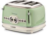 ARIETE Toaster "Vintage", grün, B:31,9cm H:20,5cm T:28,9cm, Toaster, grün, Toaster