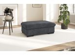 Polsterhocker SIT & MORE "Alcudia", grau (dunkelgrau), B:101cm H:43cm T:68cm, 98% Polyester, 2% Polyamid, Hocker, Polsterhocker