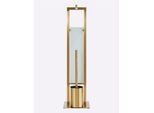 Badaccessoire-Set HEINE HOME, gold (goldfarben), Edelstahl, Glas, Badaccessoires-Sets, Badaccessoire-Set
