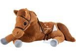 Kuscheltier HEUNEC "Bibi & Tina, Pferd Amadeus XXL soft", braun, Plüschfiguren, KinderL:100cm, Kuscheltier, L:100cm