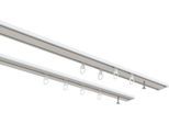 Gardinenschiene OTTO HOME "Tanbul" Gr. 6, weiß, L:320cm T:4,2cm, Aluminium, Gardinenstangen, Gardinenschiene