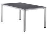 Gartentisch SIEGER EXKLUSIV, grau (graphit, graphit, anthrazit), B:95cm H:74cm T:165cm, Tische, Gartentisch