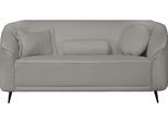 2-Sitzer HOME AFFAIRE "Ashly", grau (taupe), B:154cm H:81cm T:80cm, 93% Polyester, 6% Acryl, 1% Baumwolle, Sofas, 2-Sitzer, in 3 Bezugsvarianten, Bouclé, Samtoptik und Struktur weich.