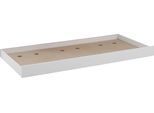 Bettschubkasten RELITA "Sina", weiß, B:199cm H:20,5cm T:94cm, Holzwerkstoff, Schubladen, Bettschubkasten, leichte Rollenführung