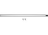 Abschlussleiste OPTIFIT, silber, 281,5cm, Wandabschlussleisten, Abschlussleiste, in zwei Längen erhältlich, Wandabschlussleiste für Küchenzeilen