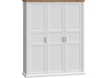 Kleiderschrank OTTO HOME "Tara", weiß (weiß matt, pacific walnut), B:181cm H:227cm T:59cm, Holzwerkstoff, MDF, Schränke, Kleiderschrank, lackiert mit wasserbasiertem UV-Lack, in 4 Breiten