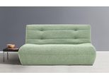 Schlafsofa ELL + ELL "Vanja", grün (hgrün, blau), B:165cm H:85cm T:100cm, Sofas, Schlafsofa