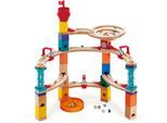 Kugelbahn-Bausatz HAPE "Aus der Burg entkommen", bunt, Kugelbahnen, BabyB:58cm H:63cm T:26cm, Holz, Kugelbahn-Bausatz, B:58cm H:63cm T:26cm