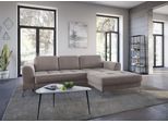 Ecksofa SIT & MORE "Bendigo L-Form", beige (sand), B:284cm H:87cm T:175cm, Sofas, Ecksofa, inklusive Sitztiefenverstellung, Bodenfreiheit 15 cm, 2 Fußfarben