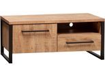 TV-Schrank OMG DESIGN "Carriba Lowboard", braun (tropic), B:120cm H:50cm T:45cm, Holzwerkstoff, Schränke, TV-Schrank, mit Soft-Close, Breite 120 cm