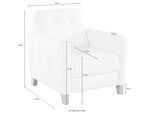 Sessel EXXPO - SOFA FASHION "Elio, Loungesessel, aufwendige Detailverarbeitung, bequem und modern", grau (anthrazit), B:76cm T:90cm, Luxus-Kunstleder;NaturLEDER (echtes Rindsleder) in Sitz und Rücken. Korpus in passendem Kunstleder SOFTLUX bezogen, Sessel, Sessel, hoher Sitzkomfort für entspannende Momente