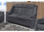 2-Sitzer SIT & MORE "Basel", grau (dunkelgrau), B:140cm H:98cm T:95cm, PRIMABELLE-Microfaser, Luxus-Microfaser (100% Polyester);Altara Nubuck, Luxus-Microfaser (100% Polyester);SOFTLUX-Kunstleder;NaturLEDER (echtes Rindsleder), Sofas, 2-Sitzer