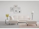 Ecksofa SIT & MORE "Fashion L-Form", beige (creme), B:250cm H:84cm T:207cm, Sofas, Ecksofa, wahlweise mit Kopfteilverstellung und Vorziehsitz, motorisch