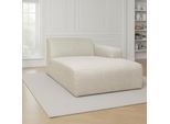 Recamiere OTTO HOME "Koa, Sofamodul, passend zur Serie KOA", beige, B:114cm H:73cm T:159cm, 62% Polypropylen, 32% Polyester, Sofas, Recamiere, in Webstoff, weicher Lounge-Sitzkomfort