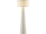 Stehlampe "Lienne", beige, 1, Ø 50cm H: 142,5cm, 1 Stk., LEGER HOME BY LENA GERCKE, Leuchten, Textilleuchte, Höhe 143 cm, Ø 50 cm, Stehlampe