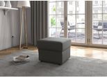 Hocker SIT & MORE "Freetown", grau (graphite), B:59cm H:48cm T:59cm, Hocker, Hocker, auf Gleitern