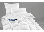 Microfaserbettdecke FAN "Kansas", weiß, B:200cm L:200cm, Bezug: 100% Polyester. Füllung: 100% Polyester, Bettdecken, Microfaserbettdecke, Bettdecke in 135x200 cm und weiteren Größen, für Sommer oder Winter