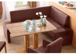 Eckbank HOME AFFAIRE "Bologna", braun (braun (duncan 7103)), B:180cm H:84cm T:140cm, Sitzbänke, Eckbank, in 2 Größen (langer Schenkel 180 oder 200 cm), verschiedene Qualitäten