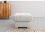 Hocker SIT & MORE "Quincy", silber, B:60cm H:41cm T:60cm, Hocker, Hocker