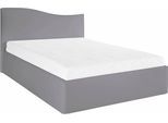 Polsterbett, grau, B:152cm L:210cm, Bezug Bett: Kunstleder;Bonnell-Federkernmatratze: 51% Polypropylen, 39% Polyester und 10% Baumwolle;Kaltschaummatratze: 100% Polyester, Bezug abnehm- und waschbar bis 60C, WESTFALIA SCHLAFKOMFORT, Betten, Polsterbett, inkl. Bettkasten bei Ausführung mit Matratze