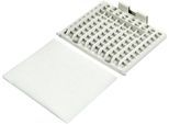 HANSEATIC Motorschutzfilter "Hygienefilter HVBBA8008EU", weiß, Filterkartuschen, Motorschutzfilter