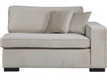 Sofaelement HOME AFFAIRE "Skara XXL", beige (dunkelbeige), B:140cm H:86cm T:130cm, 100% Polyester, Polsterelemente, Sofaelement, Modul XXL - zum eigenen Zusammenstellen, Armlehne links/rechts wählbar