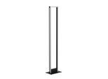 EGLO Stehlampe "SALVILANAS-Z", schwarz-weiß (schwarz weiß), 1, H: 130,5cm, 1 Stk., Leuchten, dimmbare Standleuchte, ZigBee, App und Sprachsteuerung Alexa, Stehlampe