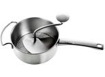 Küchensieb GEFU "FLOTTE LOTTE", silber, B:11cm H:41cm L:20cm, Edelstahl, Küchensiebe, Küchensieb, die ideale Wahl für perfekte Ergebnisse