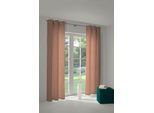Vorhang ADAM "Uni Collection" Gr. 4, braun, B:145cm H:245cm, Jacquard, Baumwolle (Bio-Baumwolle), Gardinen, Vorhang, aus 100% Bio-Baumwolle