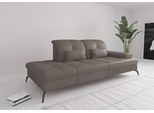 Recamiere SIT & MORE "Amica, inkl. Sitztiefenverstellung und Armteilverstellung", braun (delphine), B:231cm H:90cm T:122cm, Sofas, Recamiere, wahlweise mit Kopfteilverstellung und Stauraum