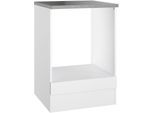 Herdumbauschrank OPTIFIT "OPTImulti", weiß (weiß, weiß), B:60cm H:88cm T:60cm, Holzwerkstoff, Schränke, Herdumbauschrank, Breite 60 cm, inkl. Arbeitspaltte und Sockel